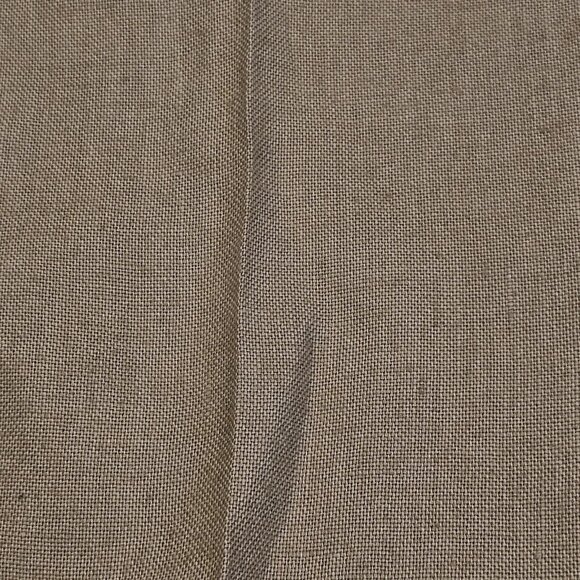 Retro Talbots Irish Linen Pants Lined Tapered 90s Ankle Tan Minimalist Old Money - Picture 11 of 14